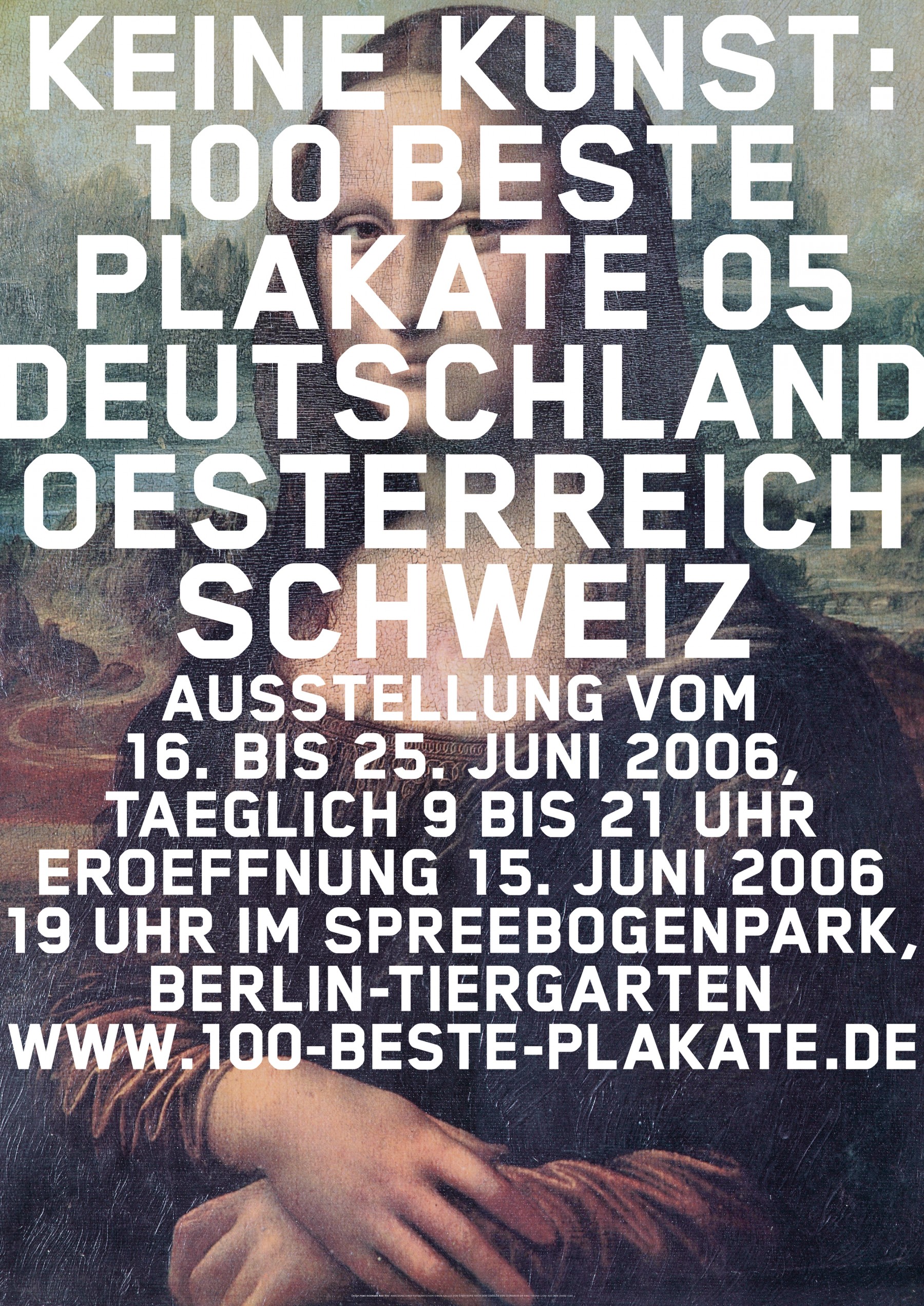 100 beste Plakate No Art • Fons Hickmann