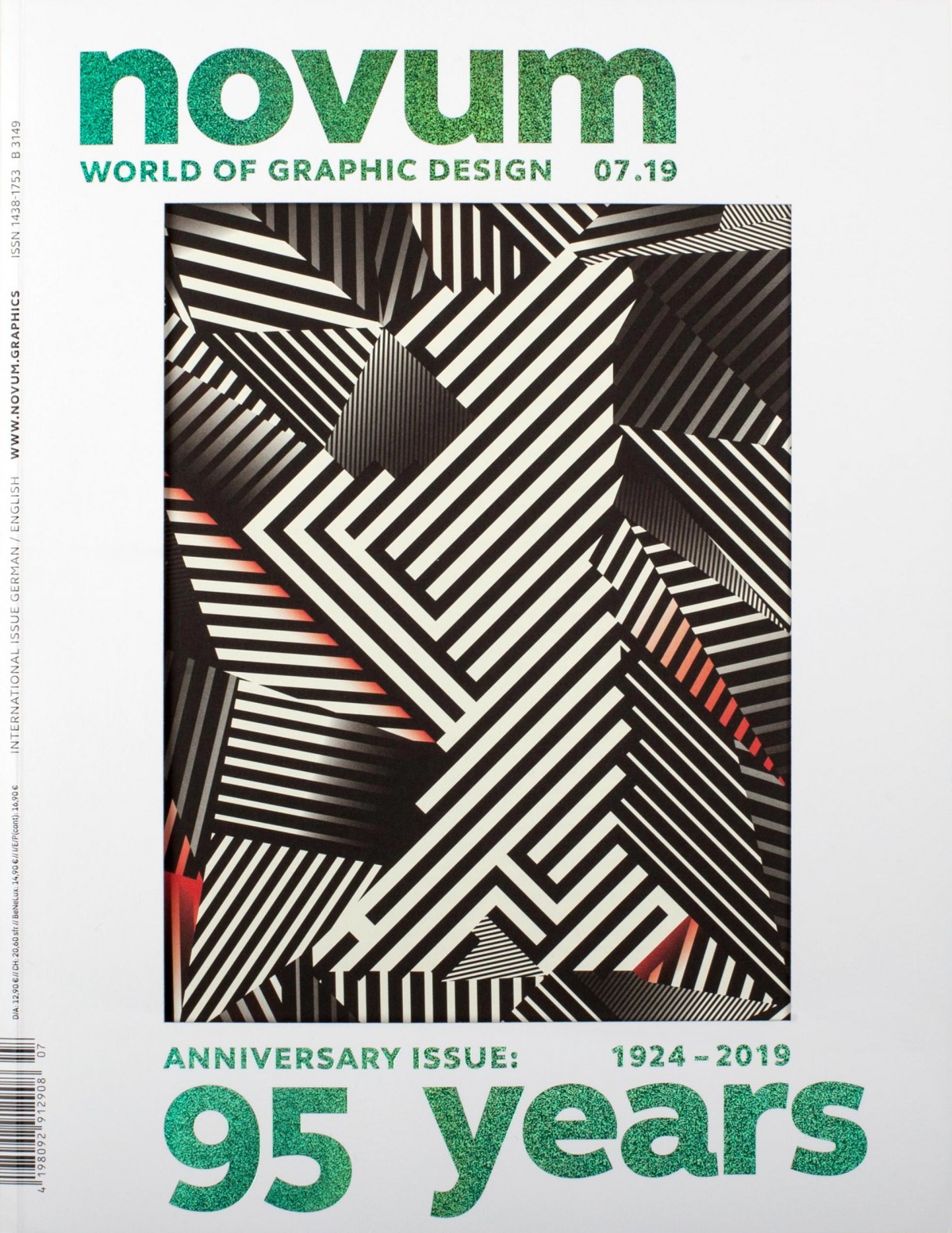 Razzle Dazzle Cover for 95th anniversary issue of Novum • Fons Hickmann m23